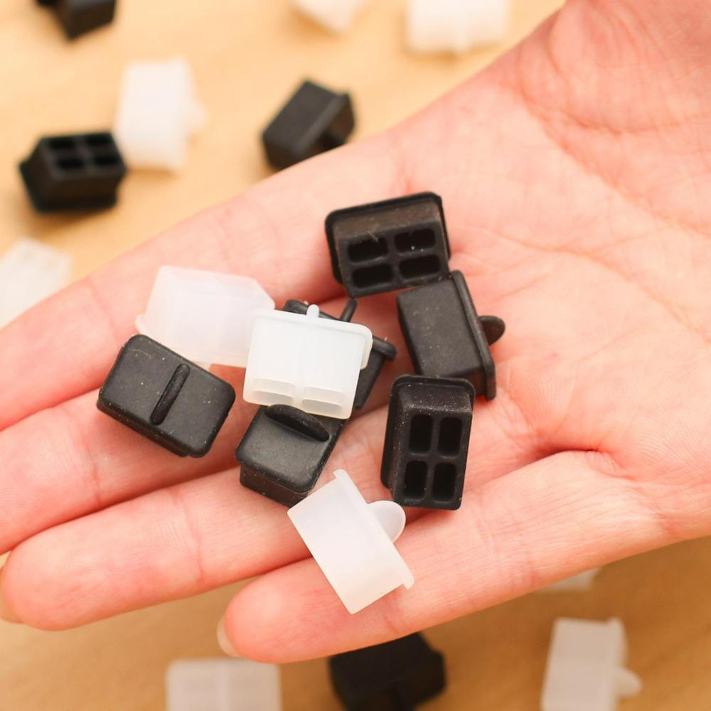 10/20PCS SFP Optical Fiber Port Anti-Dust Plug Charging Ports Protector Dust Plug Universal Dustproof Caps for Multiple Devices2