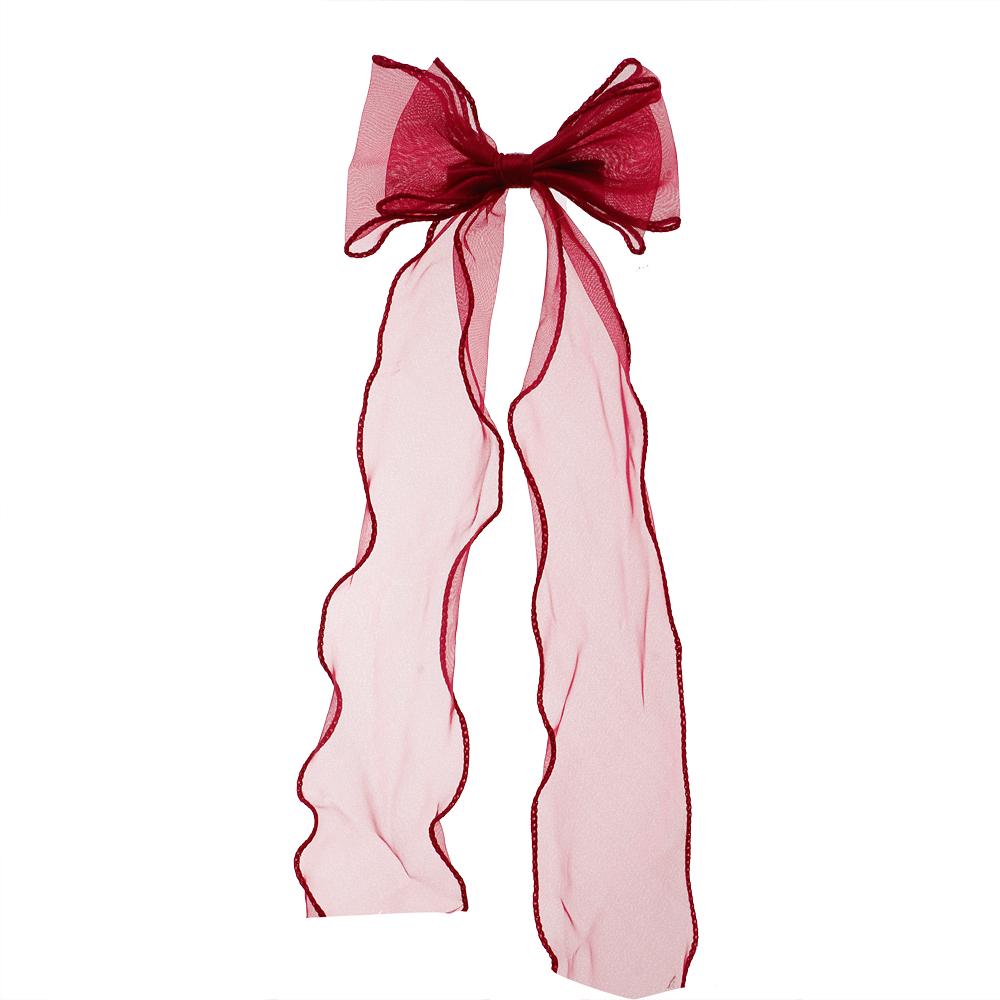 Темперамент Плед Бантик Лента Утконос Заколка для волос Лента Нежная повязка для волос Заколка для девочек