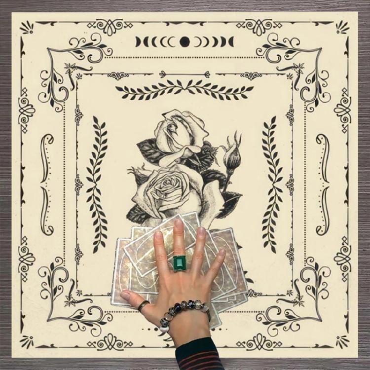 Tarot Card Tablecloth Altars Cloth Astrology Divinations NonSlip Mat Tapestry