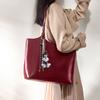 Simple Retro Melad Tot Bag for Women In Autumn and Winter High-end PU Commuting Shopping Bag Shoulder Bag