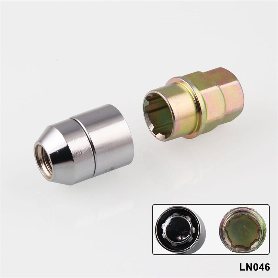 Противоугонный защитный замок 12x1.5 гайка колесная гайка 1 ключ + 4 замка