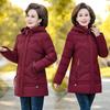 Winter Women's Jacket Clothing Hooded Parkas Loose Plus Velvet Thick Winter Coat Female Warm Zipper Parka Outwear
