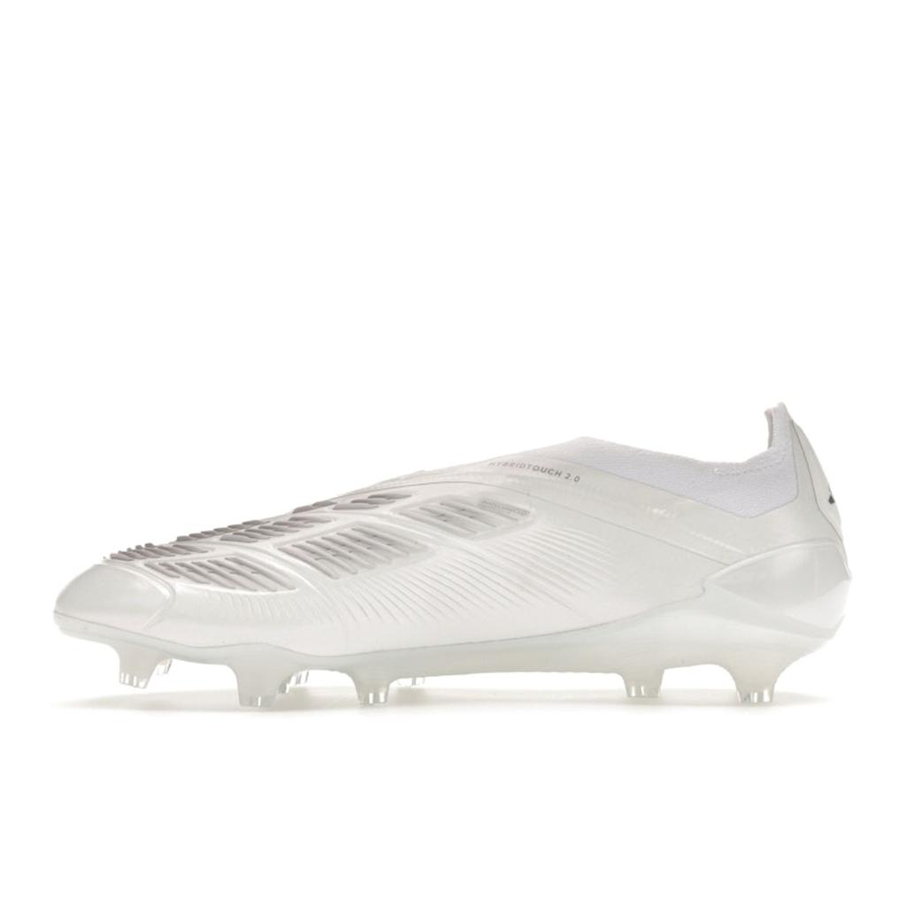 Adidas Predator 24 Elite Laceless FG Pearlized Pack Unisex Sneakers White Cloud-White Silver-Metallic IE1806