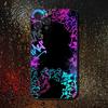 Чехол для телефона с граффити для iPhone 16,15,14,13,12,11 Plus,Pro Max,XS,X,XR,SE,Mini,8,7, Мягкий силиконовый черный чехол