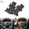 Hand-sew Steering Wheel Leather Cover For Toyota Land Cruiser Prado 120 4Runner Tacoma Highlander Hilux Tundra For Lexus