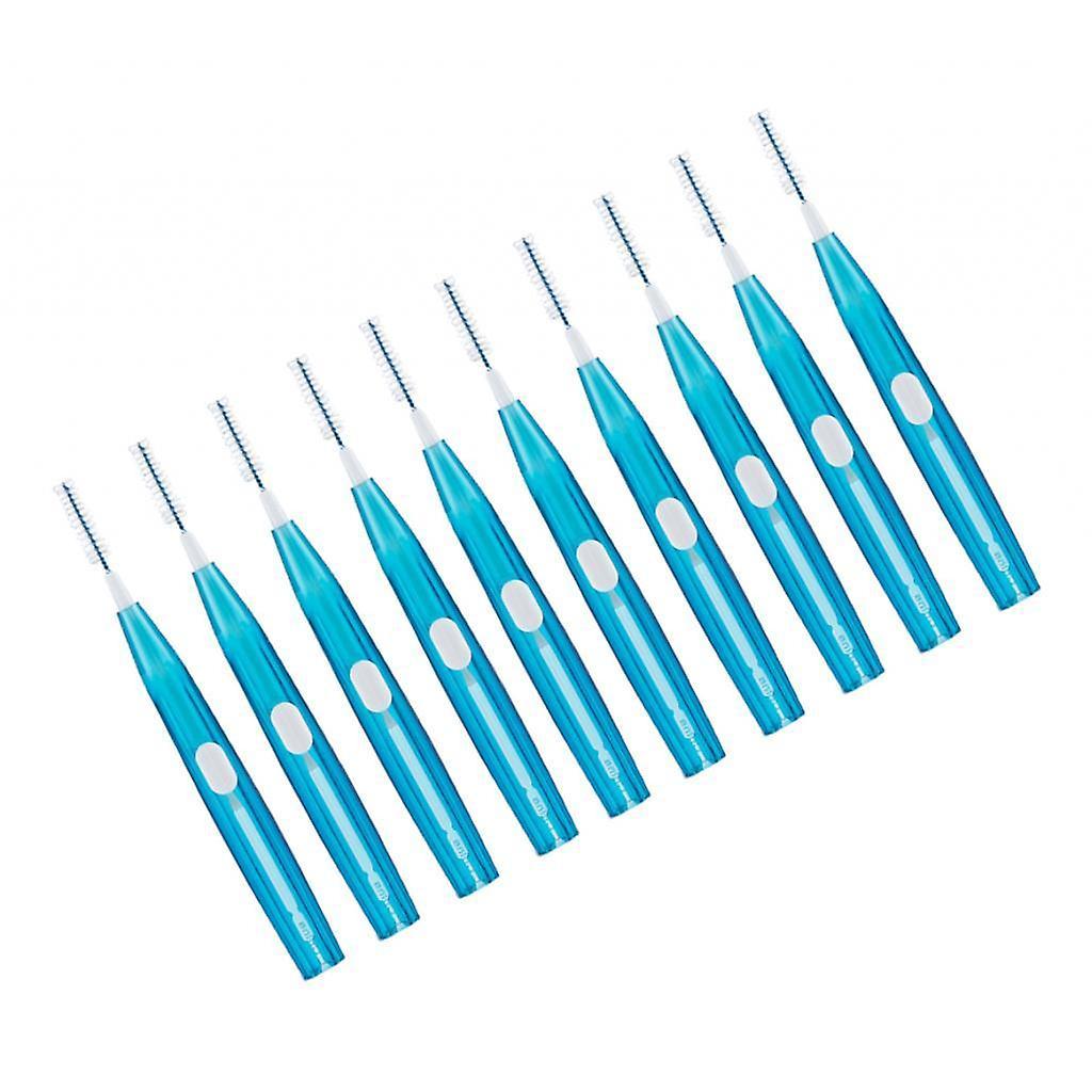 10Pcs Push-Pull Interdental Brush Toothpick Floss Teeth Cleaner Oral Care