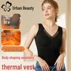 Urban Beauty Women's Graphene Thermal Vest with Built-in Bra