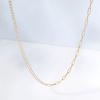 Mcel 14K Eternal Half Clip Chain Necklace