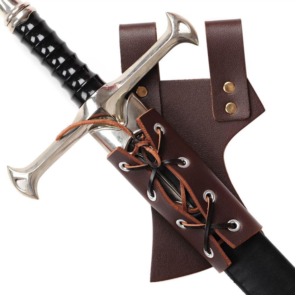 Cosplay Medieval Sword Holder Vintage Sword Strap Durable Weapon Cosplay Gear  For Adult Men