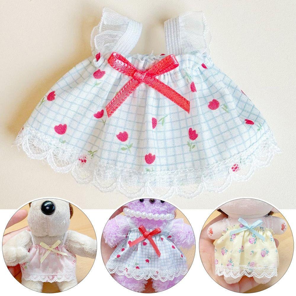 Cute Princess Dress Accessories Fashion Dresses Skirt For 10~15cm Cotton Doll/EXO Idol Dolls