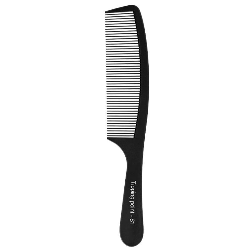 Модная расческа, черная металлическая булавка с мелкими зубьями, антистатическая прическа, расческа с крысиным хвостом, пластиковая парикмахерская расческа, инструменты для укладки волос