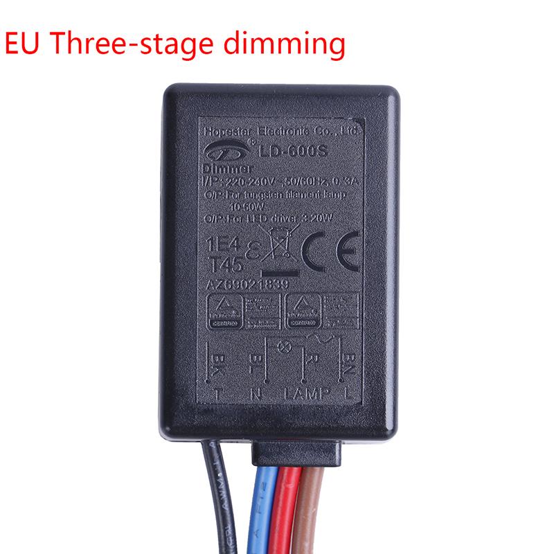 Ld-600S Встроенный 3-позиционный сенсорный диммер включения/выключения для США, ЕС
