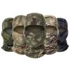 Camouflage Balaclava Hat Cycling Full Face Mask Outdoor Sports Hunting Hiking Ski Mask Motorcycle Helmet Inner Cap