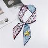 New Scarves Silk Scarves Women'S Spring And Autumn Season Long Decorative Professional Scarves Summer Thin Styles Paired With Shirts Stylish