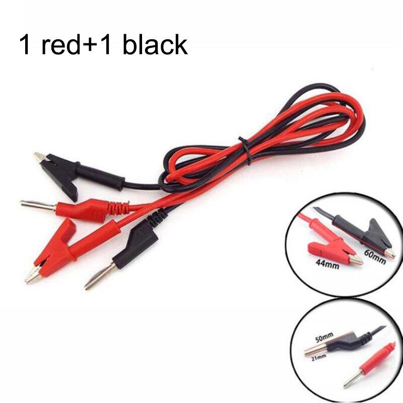 4 мм штекер типа «банан» двойной кабель с зажимами типа «крокодил» удлинитель шнура разъем тестовый провод зонд для электрического тестирования своими руками