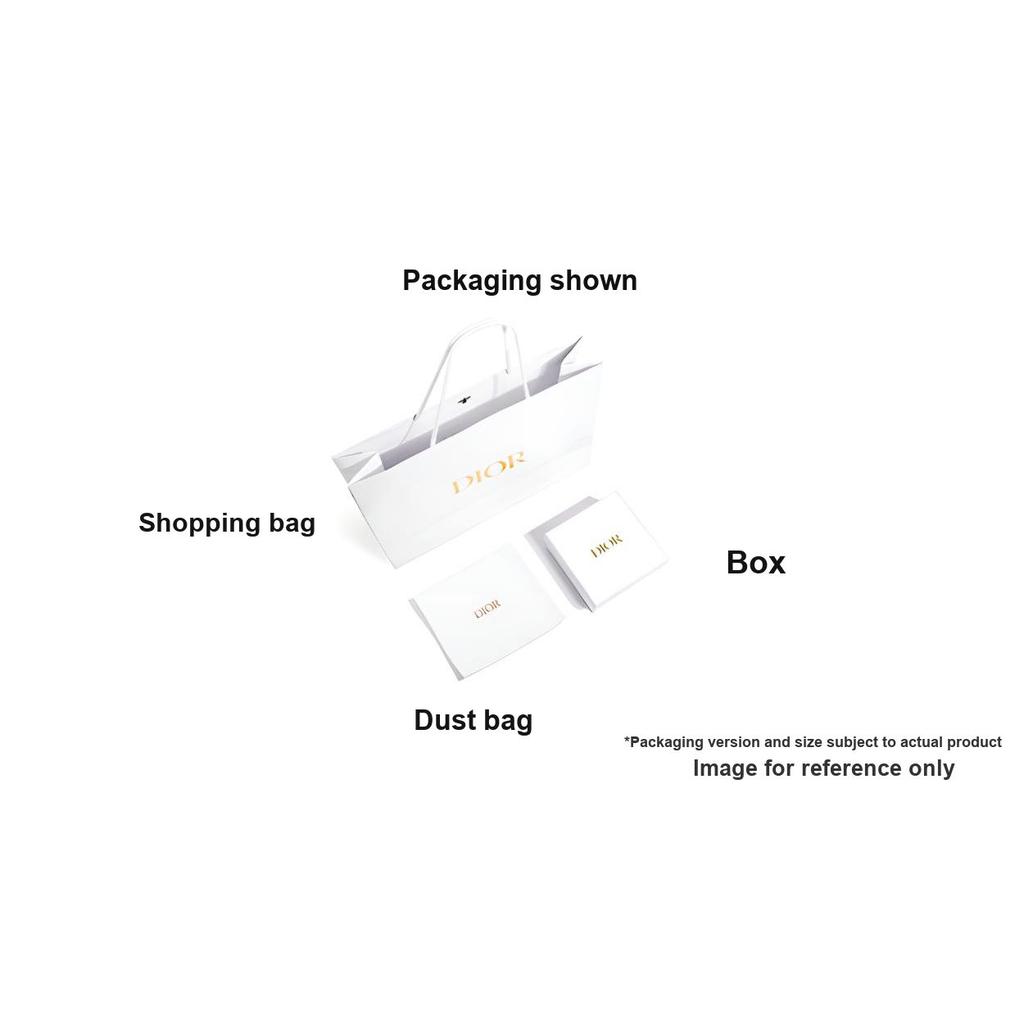 Dior 30 Montaigne Freesia Metal CD Logo Fabric Card Holder Men accessories Gold S2152UQDL-M01E