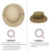 Unisex Camouflage Wide-Brimmed Sun Hat - Foldable Outdoor UV Protection