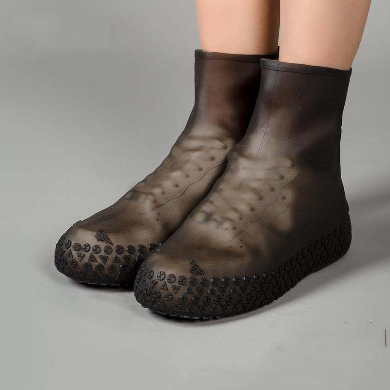 Силиконовый чехол для уличной обуви, латексный чехол для дождевых сапог, многоразовый пылезащитный чехол, водонепроницаемый, толстый, нескользящий, износостойкий, защитный чехол для ног