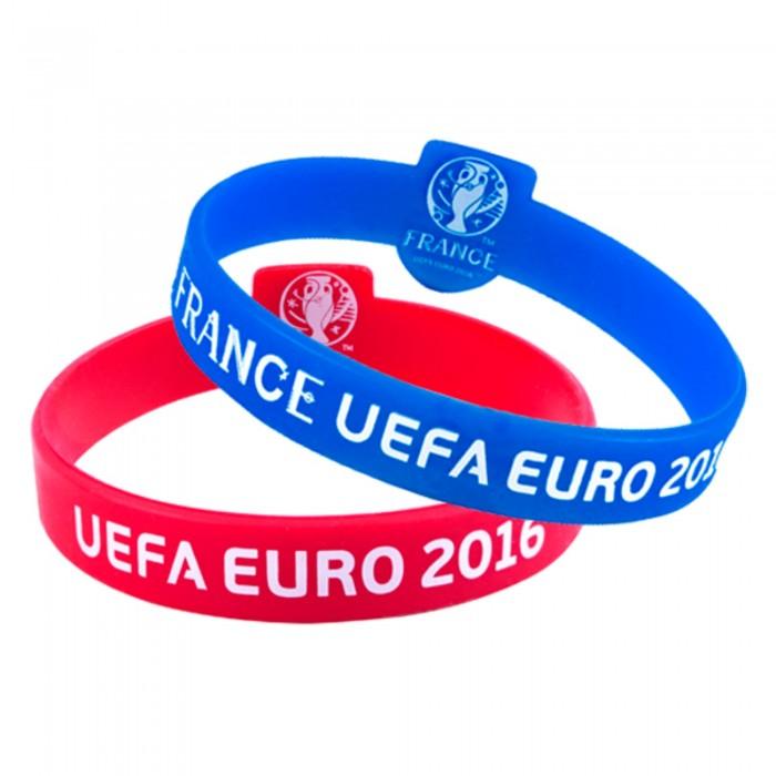 EURO 2016 Официальные силиконовые браслеты (Пакет из 2)