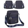 Four Zipper Men's Nylon Cloth Crossbody Bag Shoulder Bag Outdoor Leisure Bag