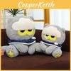 Cuter Cloud Cat Plush Dolls With Soft Embroidery Design For Kids Decor Room