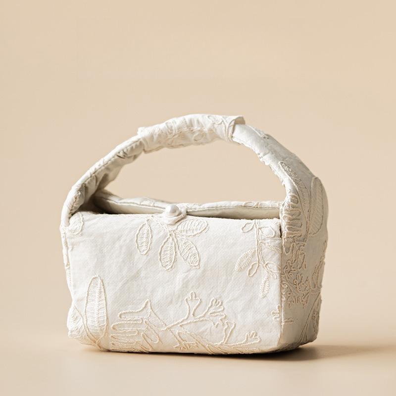 Guofeng Fabric Storage Bag Going Out Travel Tea Set Portable Bag Tea Ceremony Accessories Premium Handbag