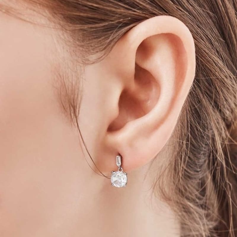 GEIGER Jewelry Cubic Drop Silver 925 Earrings GISVEE134