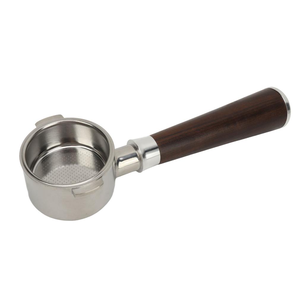 51 мм бездонный портафильтр с 2 ушными насадками для кофеварки Delonghi из нержавеющей стали бездонный