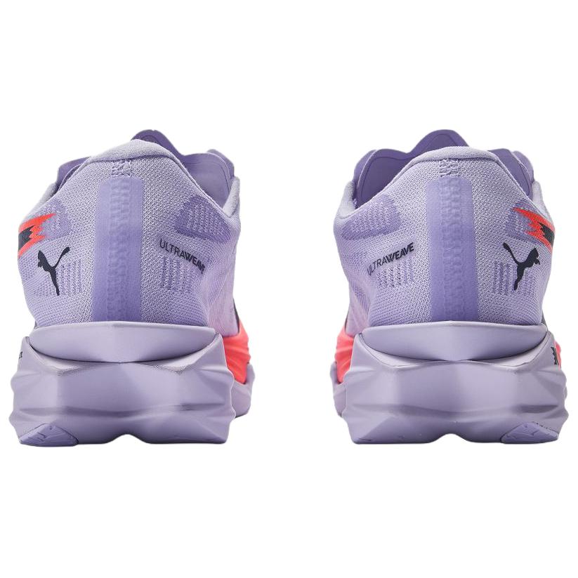 Puma Кроссовки женские Deviate Nitro Elite 4 Светло-лавандовые Фиолетовые Ультра-красные Глубокий индиго------Особенности 312128-08