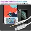FONKEN 8 Pin To 3.5mm Jack AUX Cable Lightning To AUX Headphone Adapter Audio Extension Cable Connector Splitter For iPhone