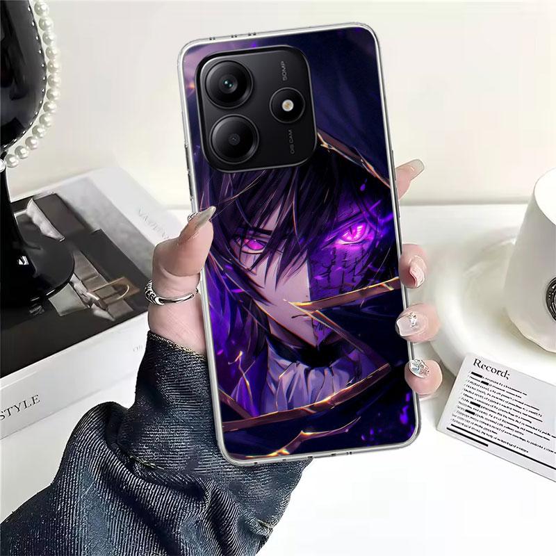 Мягкий чехол для телефона Code Geass для Xiaomi Redmi Note 15 14 14S 13 12 Pro Plus 12S 11 11S 11E 10 10S 11T 5G Fundas Coque Redmi