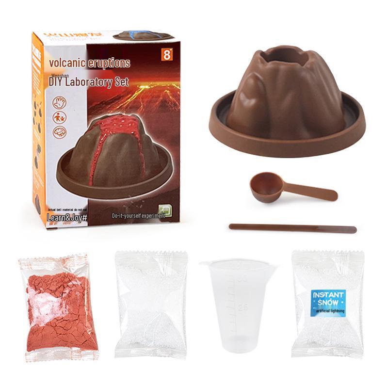 Набор для научного эксперимента «Вулканическое извержение» для детей