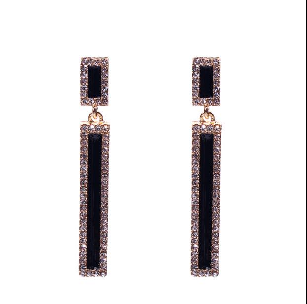 Трендовые корейские тонкие серьги 2019 года для женщин: Длинный, Стильный Дизайн для Круглых Лиц