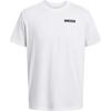 Logo Graphic Round Neck T-Shirt Men Tops White 1382831-100