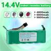 Vacuum Cleaner Batteries 14.4V 9800mAh Batteries Panda x500 Dibea x500 x580 x900 Haier T322 T321 T320 CR120 CR121 CR540 High Quality