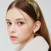 VVV [Edition] High Teen Volume Check Hairband _ Green