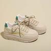 Fashion Thick Sole Height Increasing Green Heels For Women Oxford White Heel Shoes For Women Shoes Husband Shoes Sneakers Sport