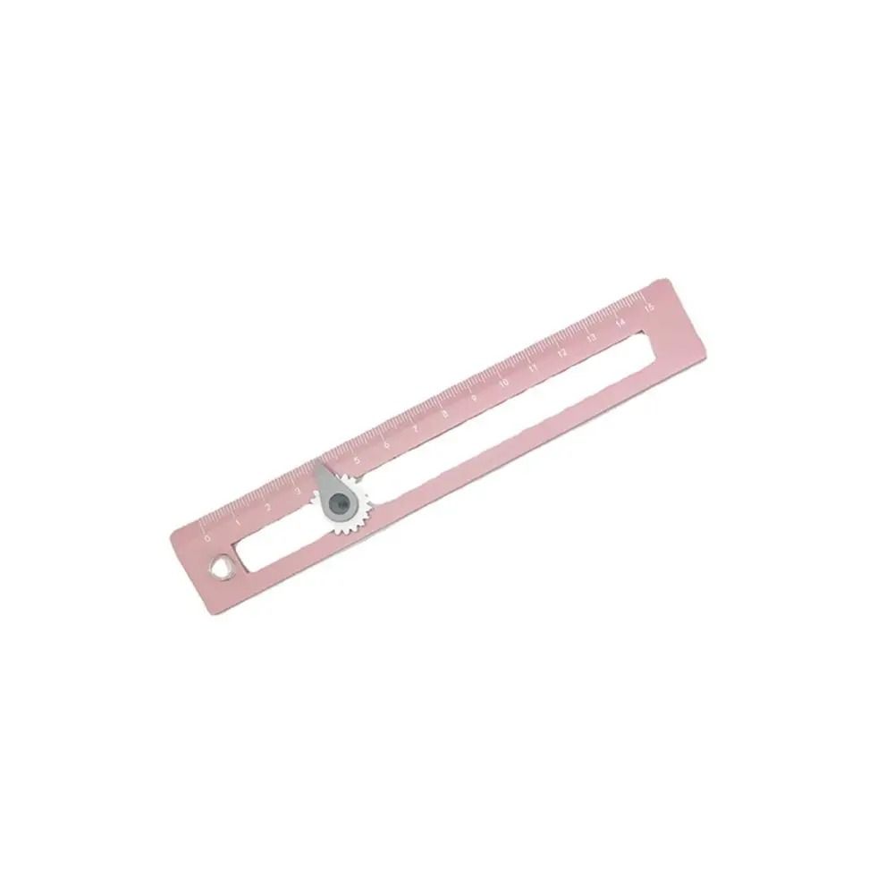 Многофункциональная линейка-циркуль 2 в 1, инструмент для рисования кругов своими руками, профессиональная геометрическая линейка, школа, офис