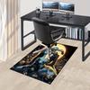 Office Rug Moonlight, Halloween theme 3D Printed Anti-Slip Rug-Machine Washable for Living Room