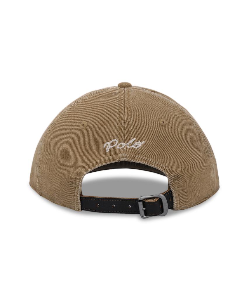 POLO RALPH LAUREN Бейсболка из твила с логотипом Ralph - Бежевый/Хаки