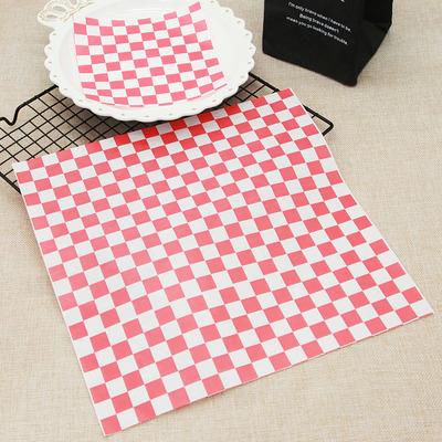 25Pcs/Lot Wax Paper Food Grade Grease Paper Food Wrappers Wrapping Paper For Bread Sandwich Burger Fries Oilpaper Baking Tools