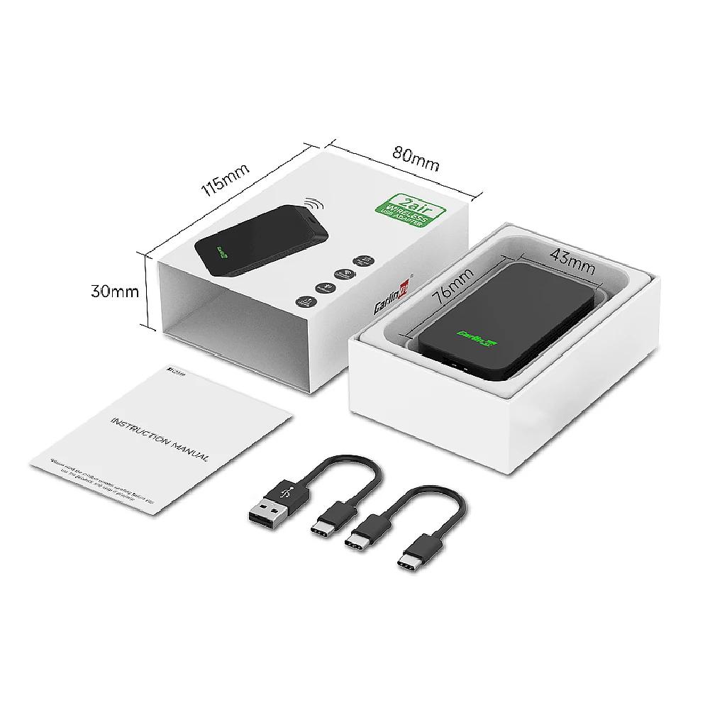 CarlinKit 5.0 2AIR Беспроводной CarPlay Android Auto Беспроводной Адаптер Spotify Для Mazda Toyota Mercedes Peugeot Volvo Kia 4 в 1 Коробка