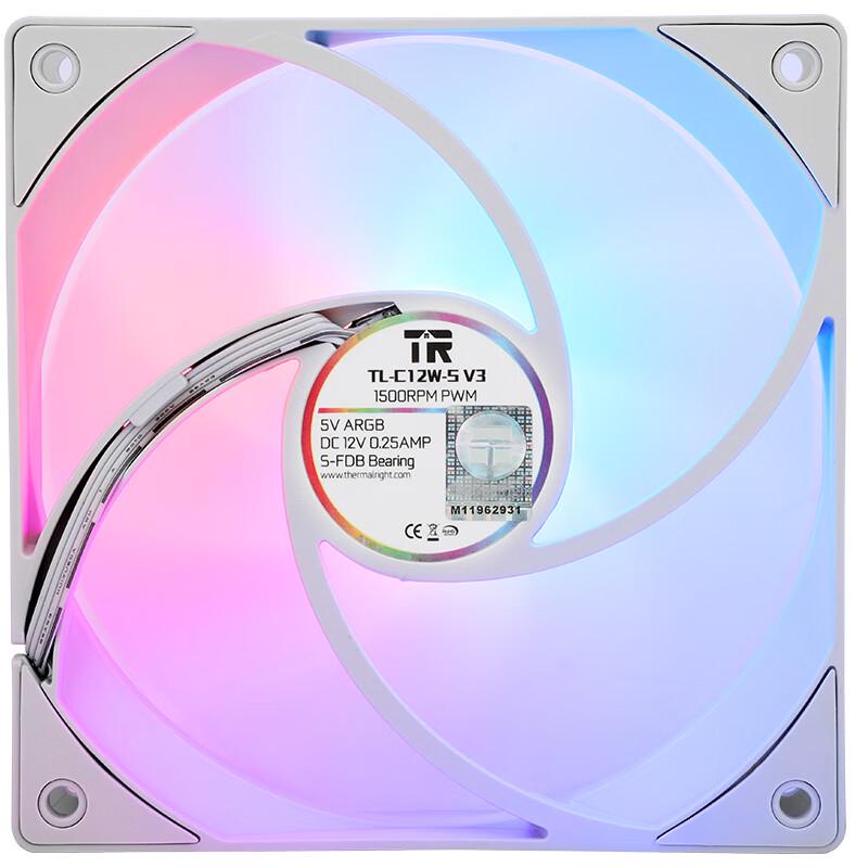 Корпусный вентилятор Thermalright TL-C12W-S V3 Infinite Mirror ARGB 12 см