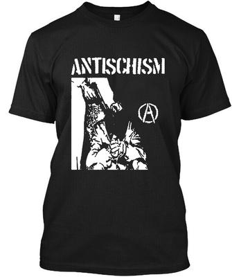 Новая футболка с логотипом американской краст-панк группы Antischism, поп-музыка, ретро, размеры S-4XL