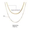 Fashion Snake Chain Necklace Women Design Senior Sense of Personality Necklace Trendy Party Jewelry Gift