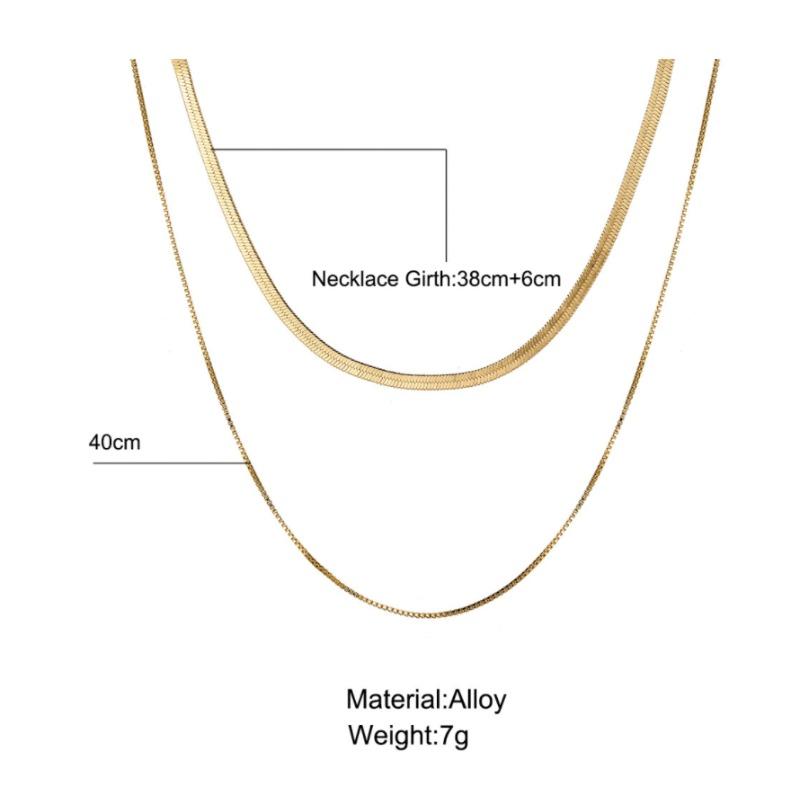 Fashion Snake Chain Necklace Women Design Senior Sense of Personality Necklace Trendy Party Jewelry Gift