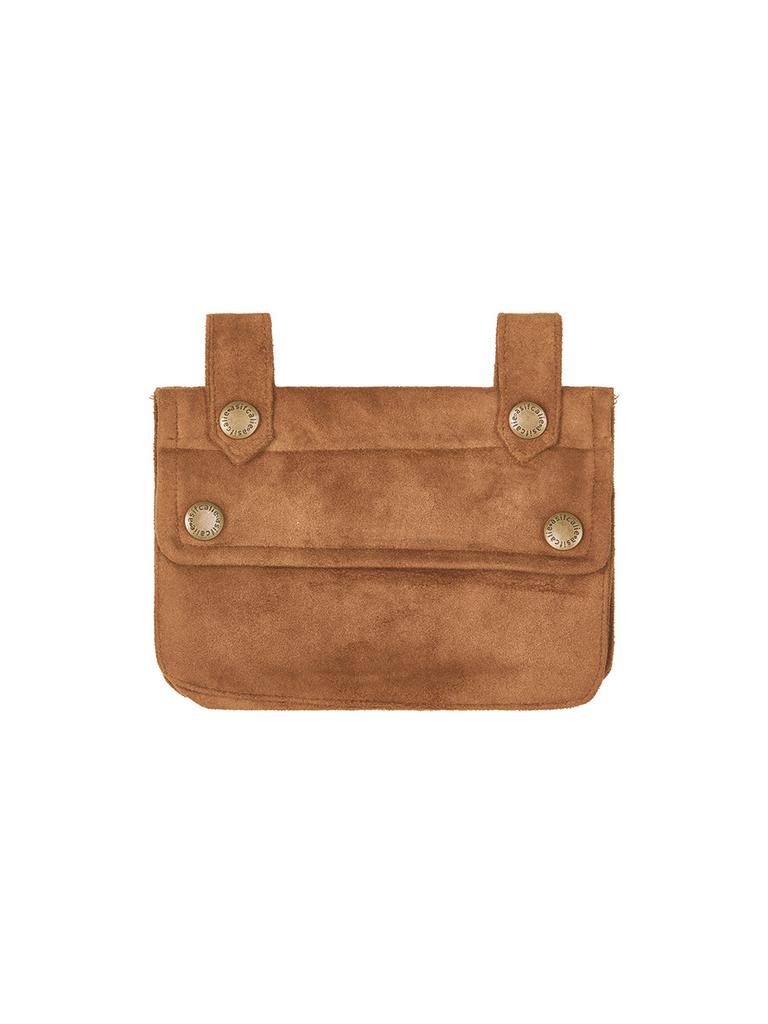 As If Cali Pocket Bag Wrap Skirt Camel