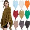 Spring And Autumn Winter New Women'S Versatile Skin Friendly Knitted Retro Ethnic Style Tourism Hoodie Scarf