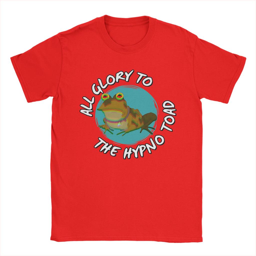 All Glory To The Hypno Toad Unisexs T Shirts  Leisure Tees Short Sleeve Round Collar TShirts 100 Cotton Summer Tops
