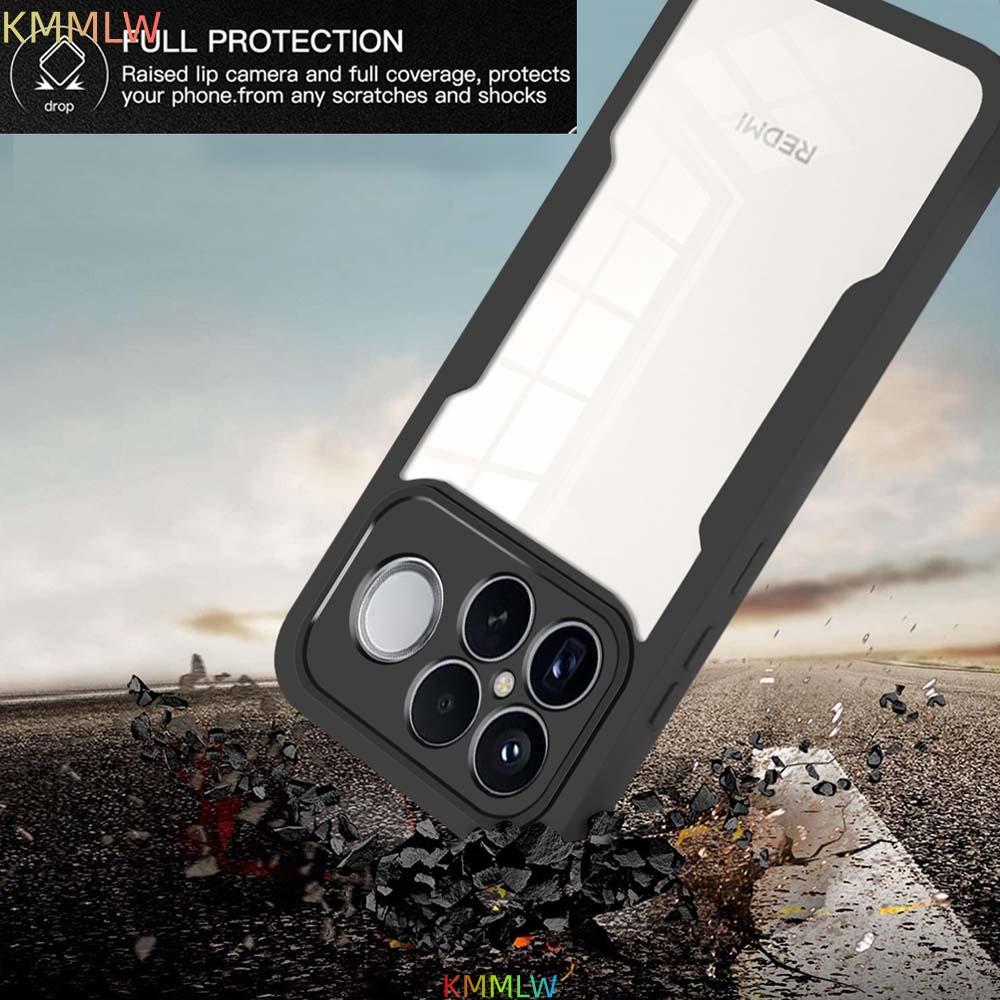 360 Двусторонняя Полная Защита Чехол для Телефона для Mi POCO F8 F7 Pro Ultra F6 F5 Pro M6 M7 M8 Pro Тонкий Прозрачный Задний Чехол